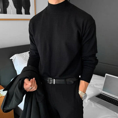 Stefansson Mock Neck Sweater