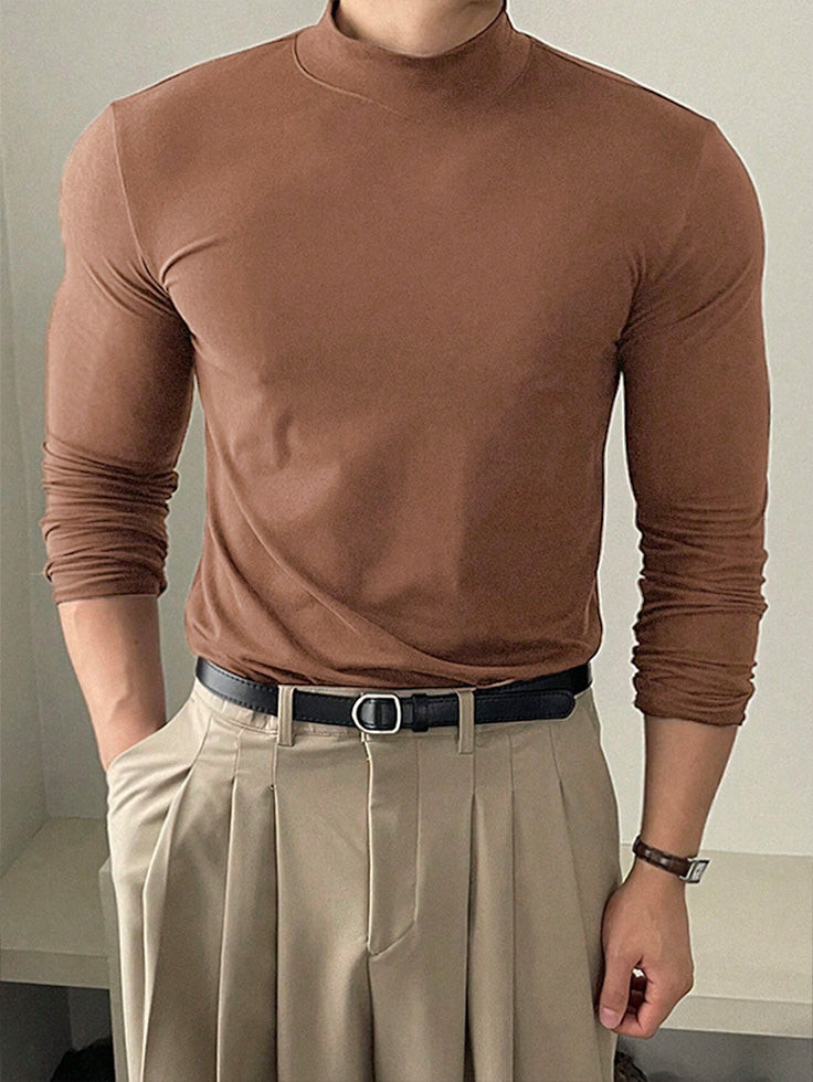 Gustav Mock Neck Shirt