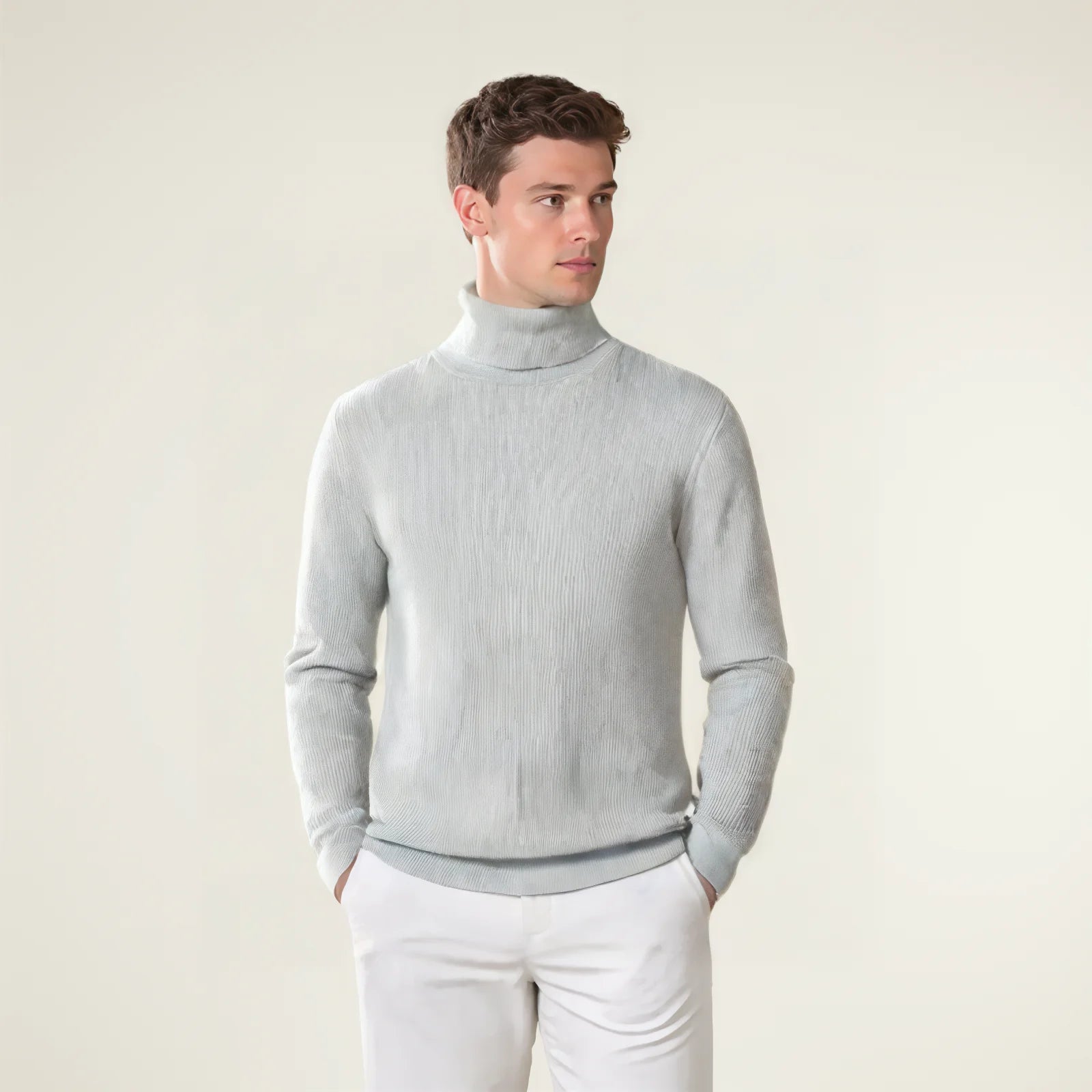 Marcello Ribbed Turtleneck