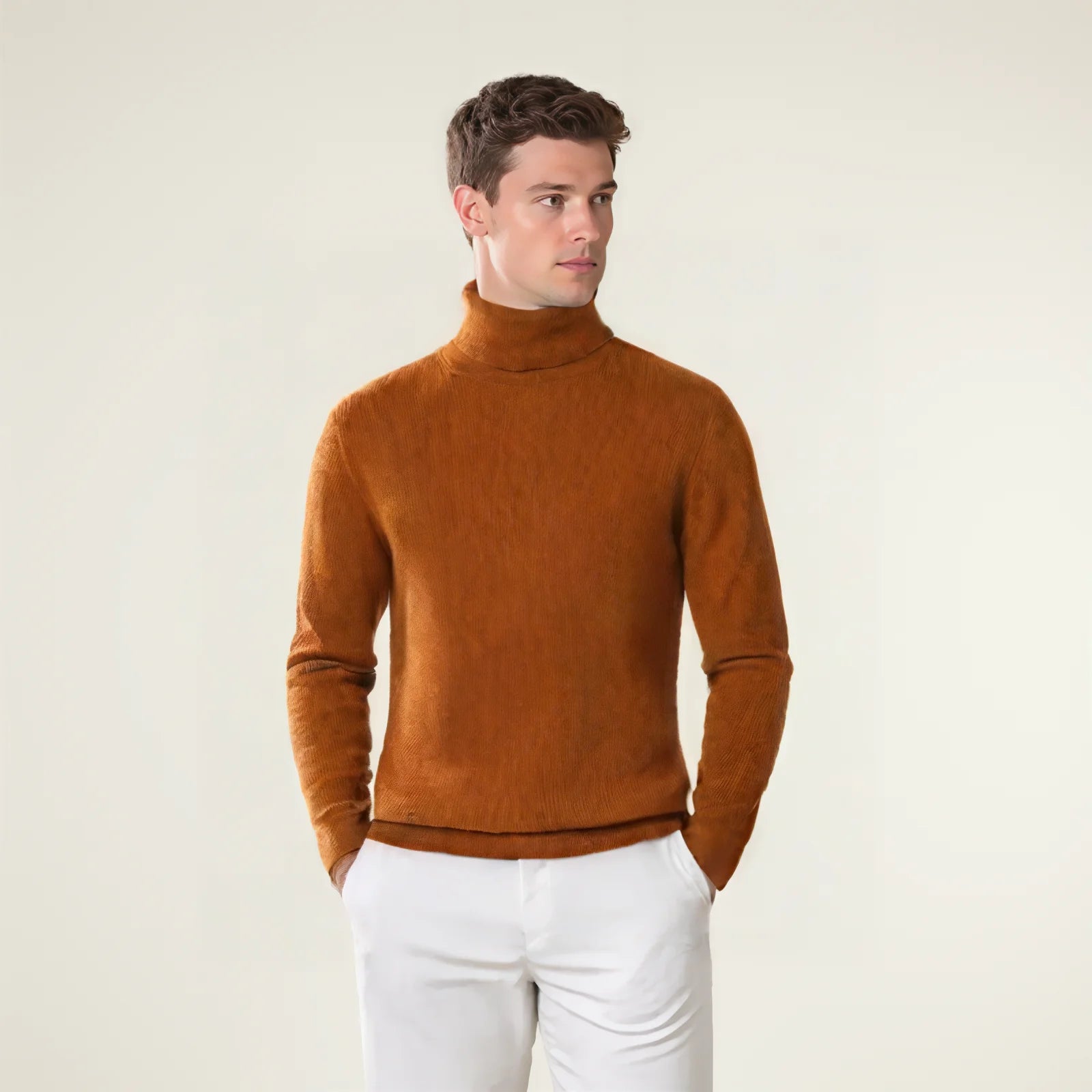 Marcello Ribbed Turtleneck