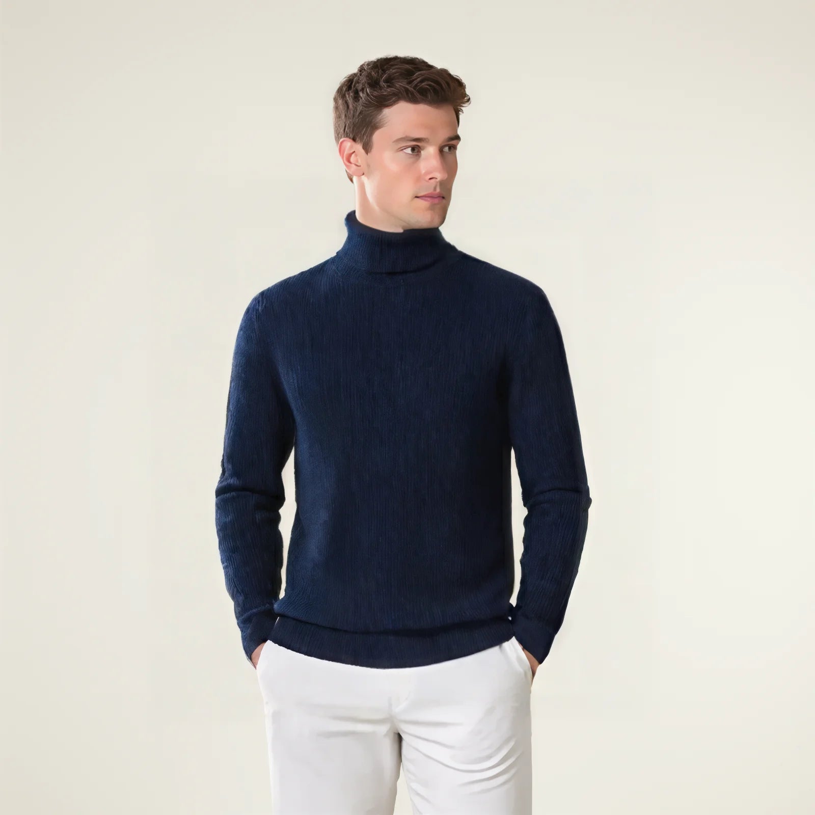 Marcello Ribbed Turtleneck