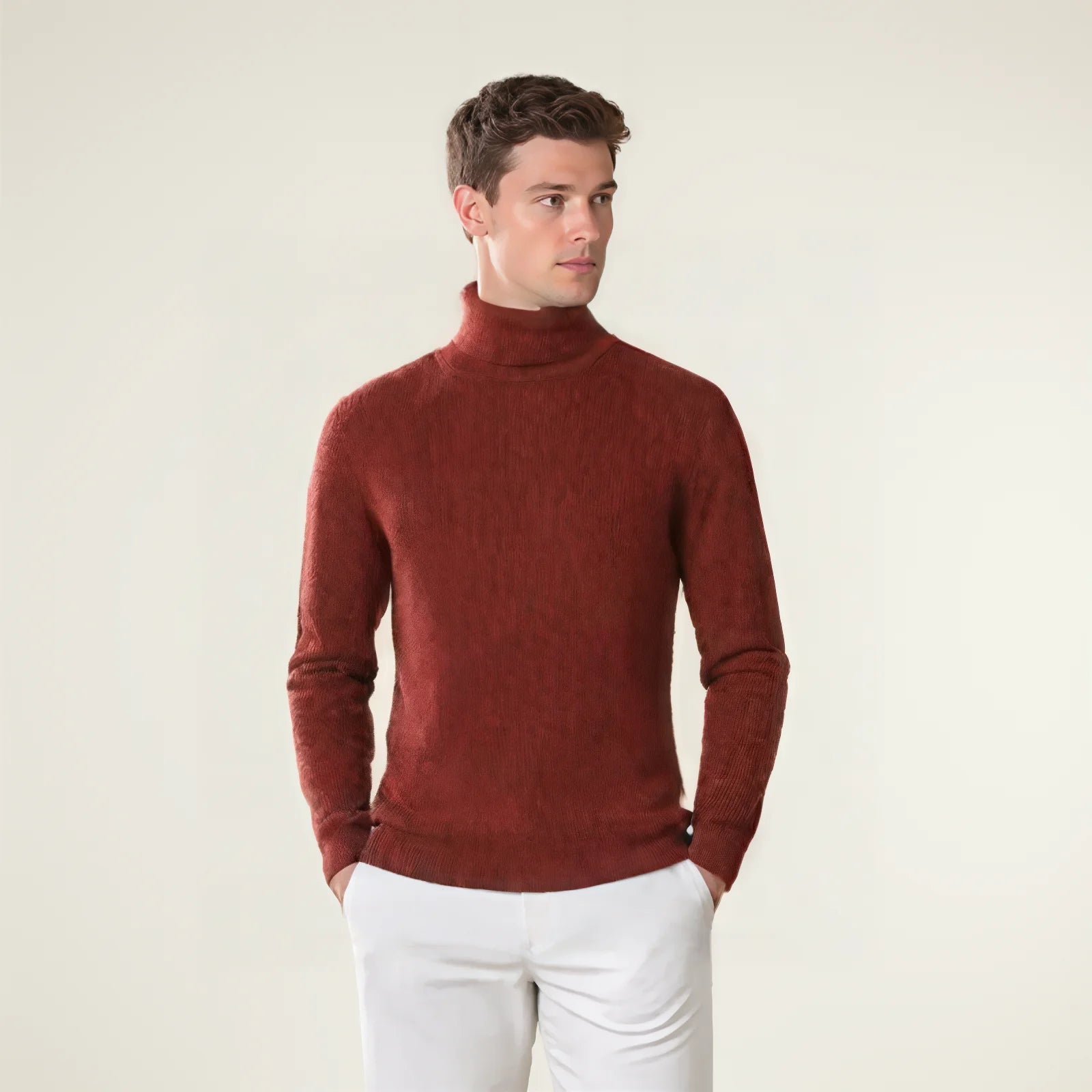 Marcello Ribbed Turtleneck