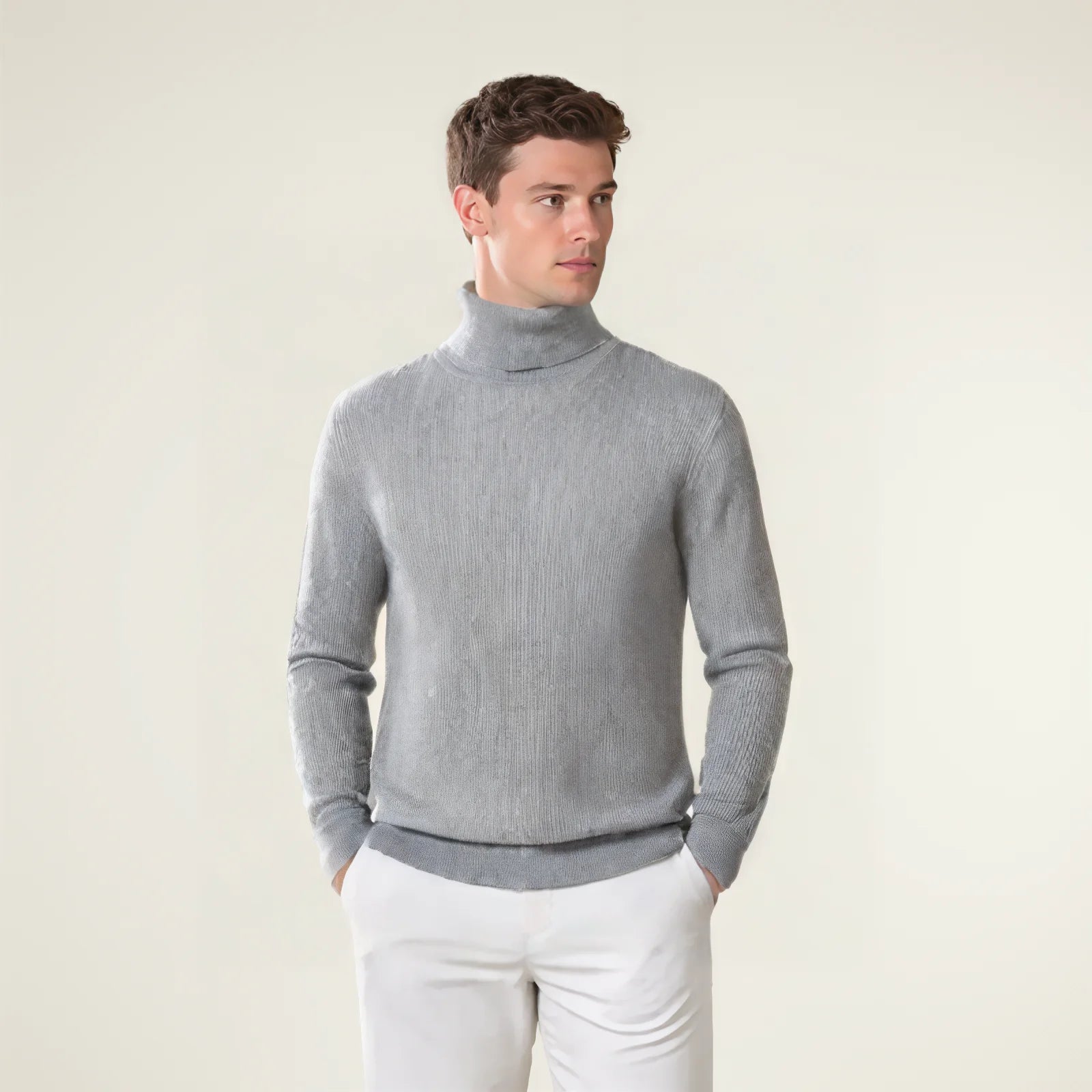 Marcello Ribbed Turtleneck
