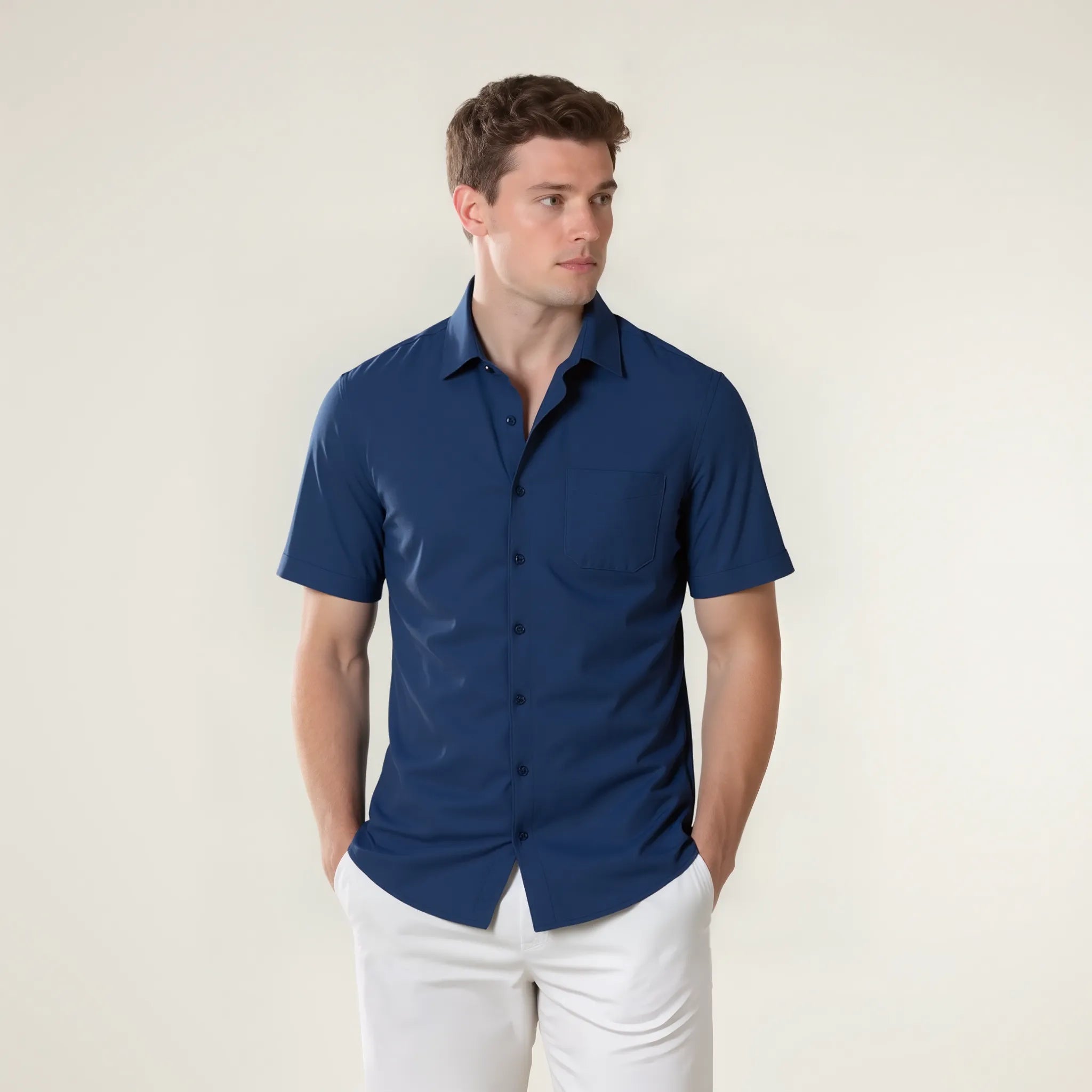 Amalfi Linen Resort Shirt
