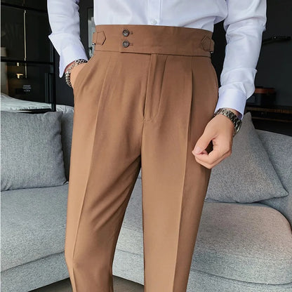 Sergio Buttoned Trousers