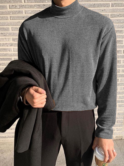 Stefansson Mock Neck Sweater