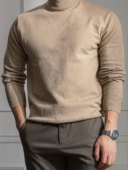 Stefansson Mock Neck Sweater